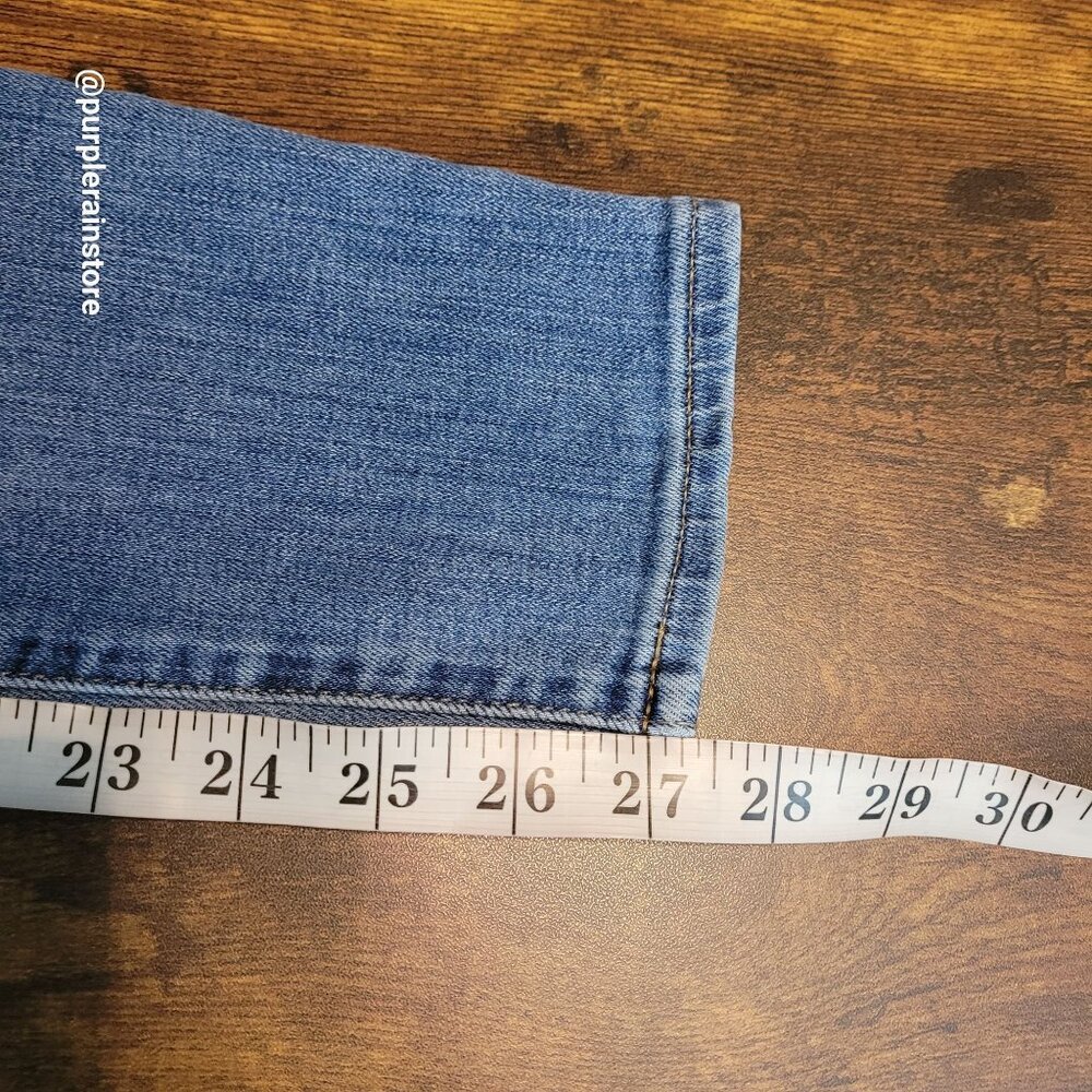 Madewell Jeans Size 28 Skinny 9" Mid Rise Stinson Wash M4233 Stretch Denim - Picture 11 of 13